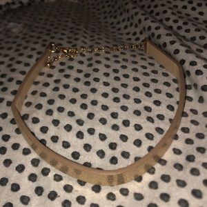 gold choker